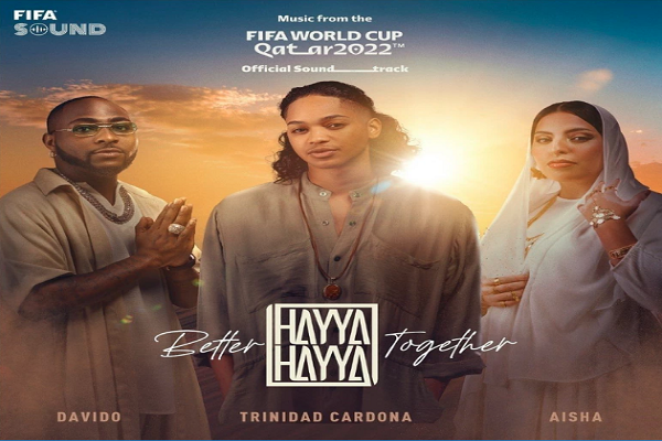 Davido Features On FiFA World Cup Theme Song