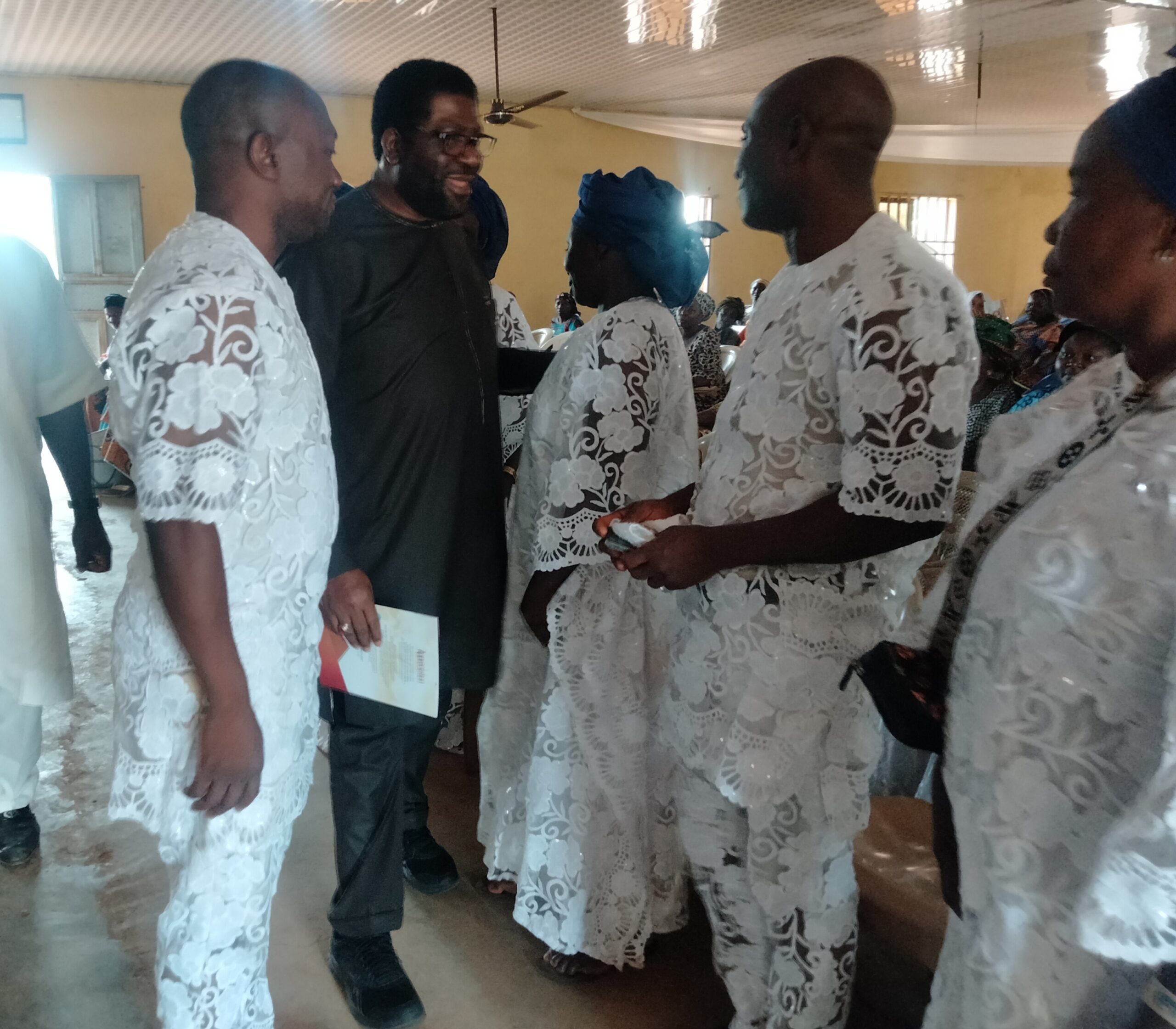 Ex – Deputy Governor, Madumere Visits Aide, Condoles Him Over Mother’s Passing