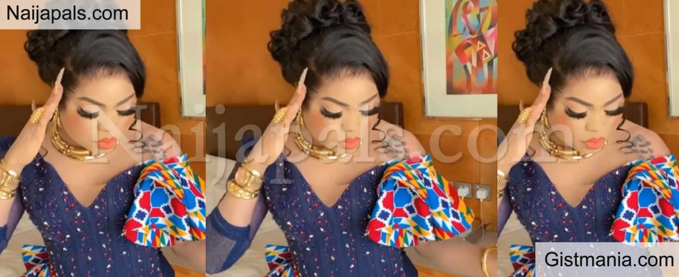 Bobrisky Replies Fans Why He Didn’t Attend Rita Dominic’s Traditional Marriage