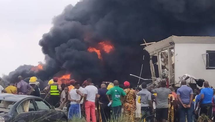 Many Feared Dead, Houses Razed As Tanker Explodes In Lagos