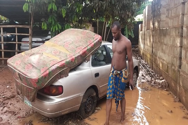Heavy Rainstorm Renders Indigines,Residents In Imo Homeless