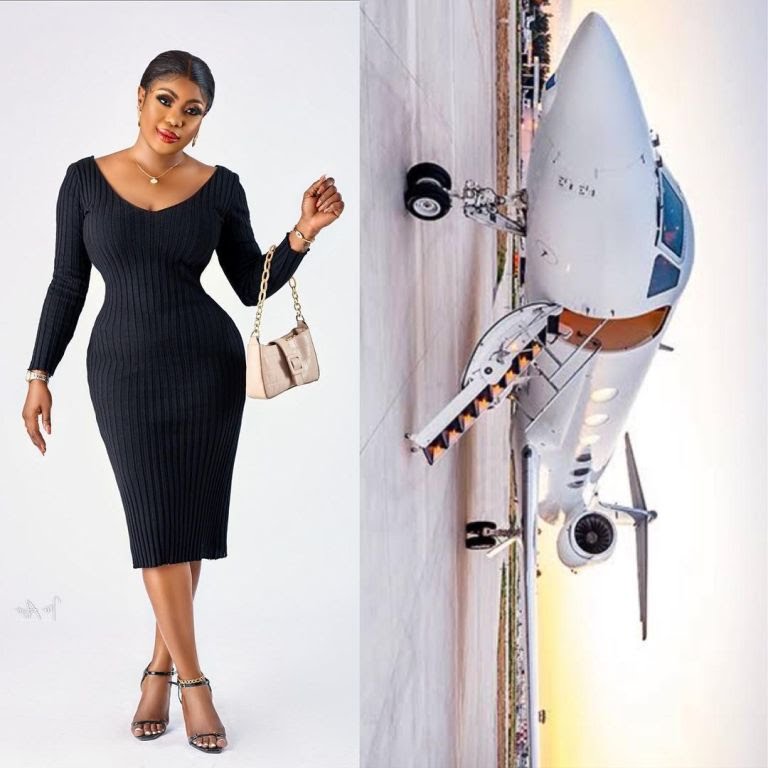 Popular Nollywood Actress Acquires Private Jet