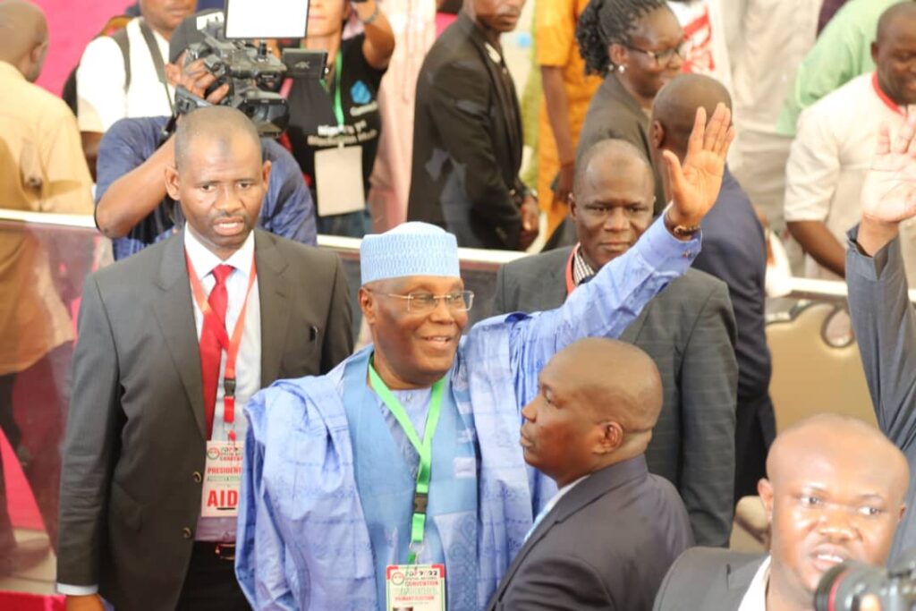 2023: Atiku Abubakar Wins PDP Presidential Ticket, Gives Mouthy Wike Bloody Nose