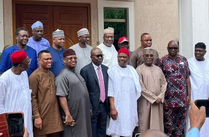 BREAKING: Atiku Visits Gov Wike After PDP Presidential Primary Less Than 48 Hrs After Victory