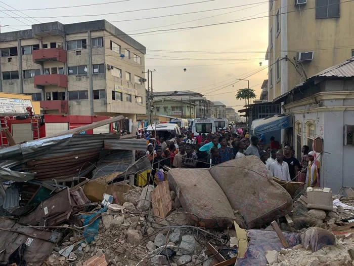 (UPDATE)Lagos :Building Collapse Death Toll Rises To Eight