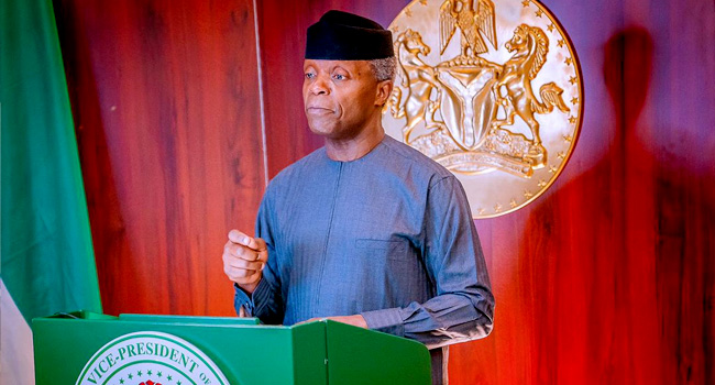 APC Primary: I’ve Reserved Hotels With Food for over 7,000 – Vice President Osinbajo
