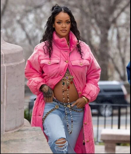 Pregnant Rihanna Honoured With A Marble Statute At 2022 Met Gala
