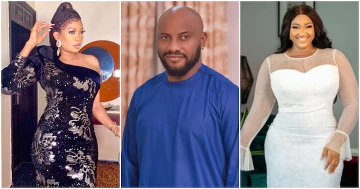 Yul Edochie Praises His 2 Wives  May and Judy As They Post Stunning Photos Online, Fans React