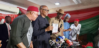 It’s Now Official As Labour Party Presents Certificate Of Return PETER OBI As It’s Presidential Standard Bearer