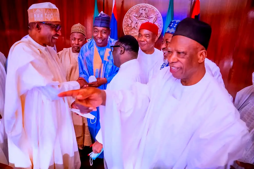 Buhari ,APC Govs Meet In Aso Rock Over Presidential Running Mate