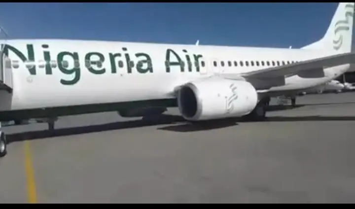 Just In: Aircraft With Nigeria Air Colours Sighted At Addis Ababa Airport