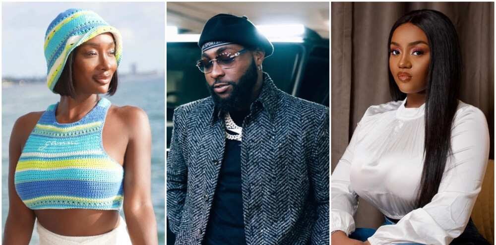 Davido: Kenyan singer, Pendo Stacy makes claims, shows off boxer allegedly belonging to OBO on live TV