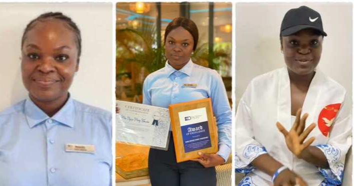 Eko Hotel Staff Ngozi Who returned Guest’s $70k Now Brand Ambassador After $10k Gift From Davido (VIDEO)