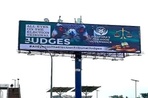BREAKING: Presidency Fidgets, Furious Over ‘All Eyes On The Judiciary’ Billboards, Disbands Advertising Panel