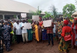 Imo Community Protest, Cry Out Over Forceful Takeover Of Lands