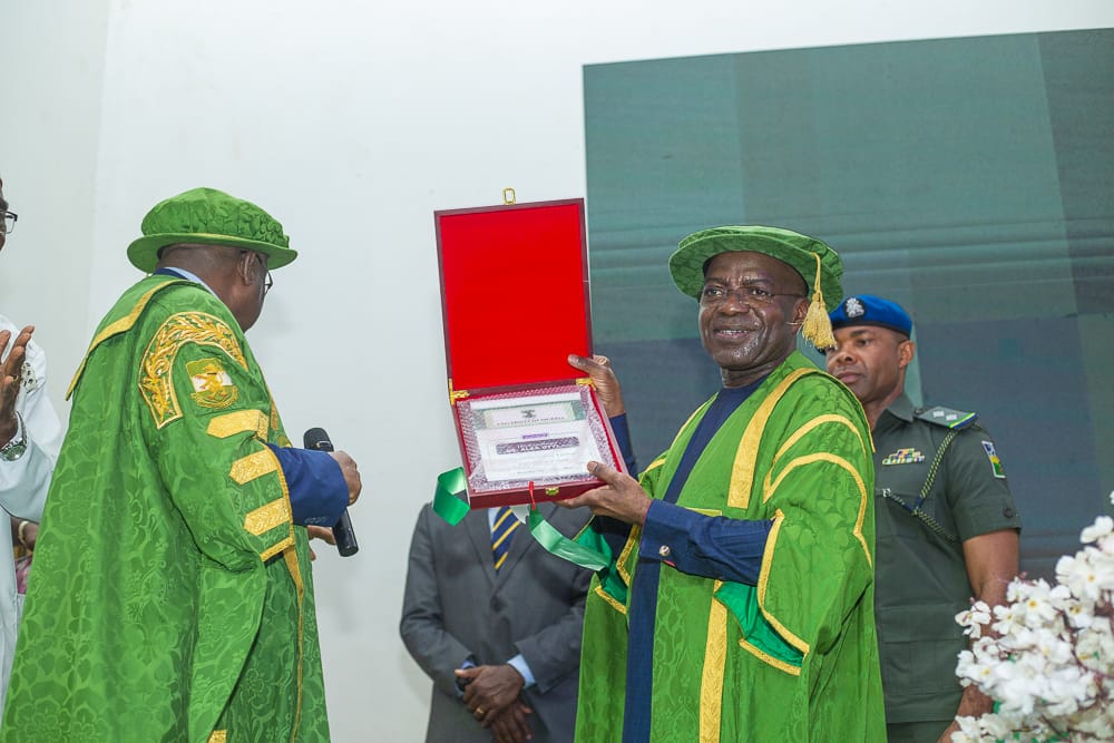 Gov Otti Delivers 63rd Founder’s Day Lecture At UNN, Reveals How Abia Is Cushioning Subsidy Removal Effect