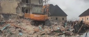 ‘My Family Now Homeless’, Man Whose ‘N300 Million’ Mansion Was Pulled Down In Lagos Cries Out