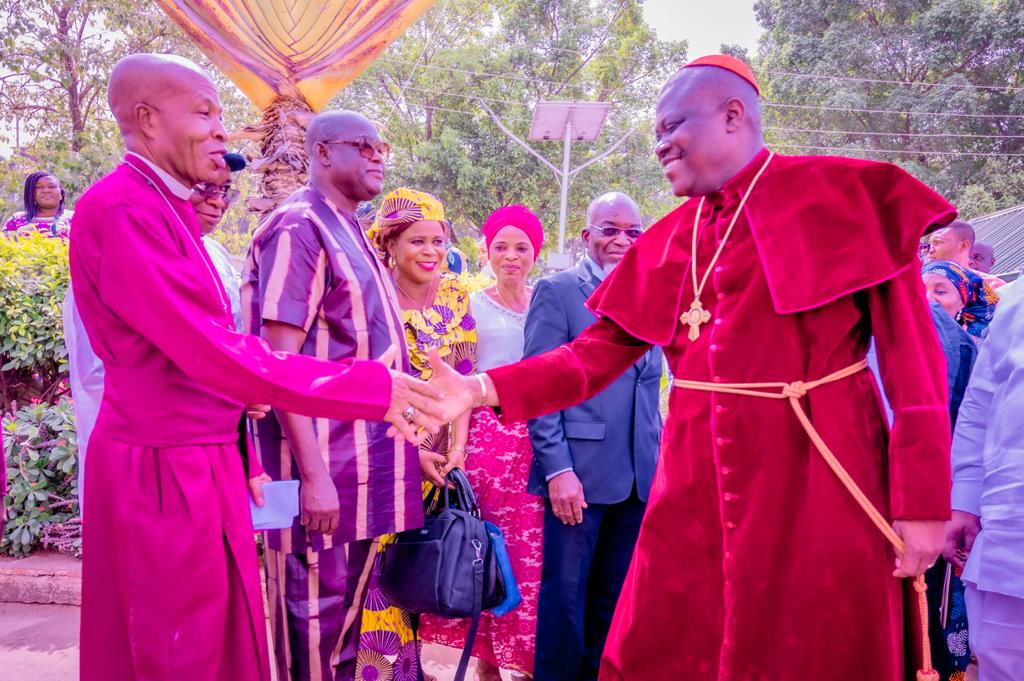 Pomp As Bishop Adegbite Resumes At NCPC