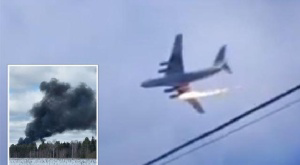 BREAKING: No Survivors As Russian Military Plane Crashes Shortly After Take-off