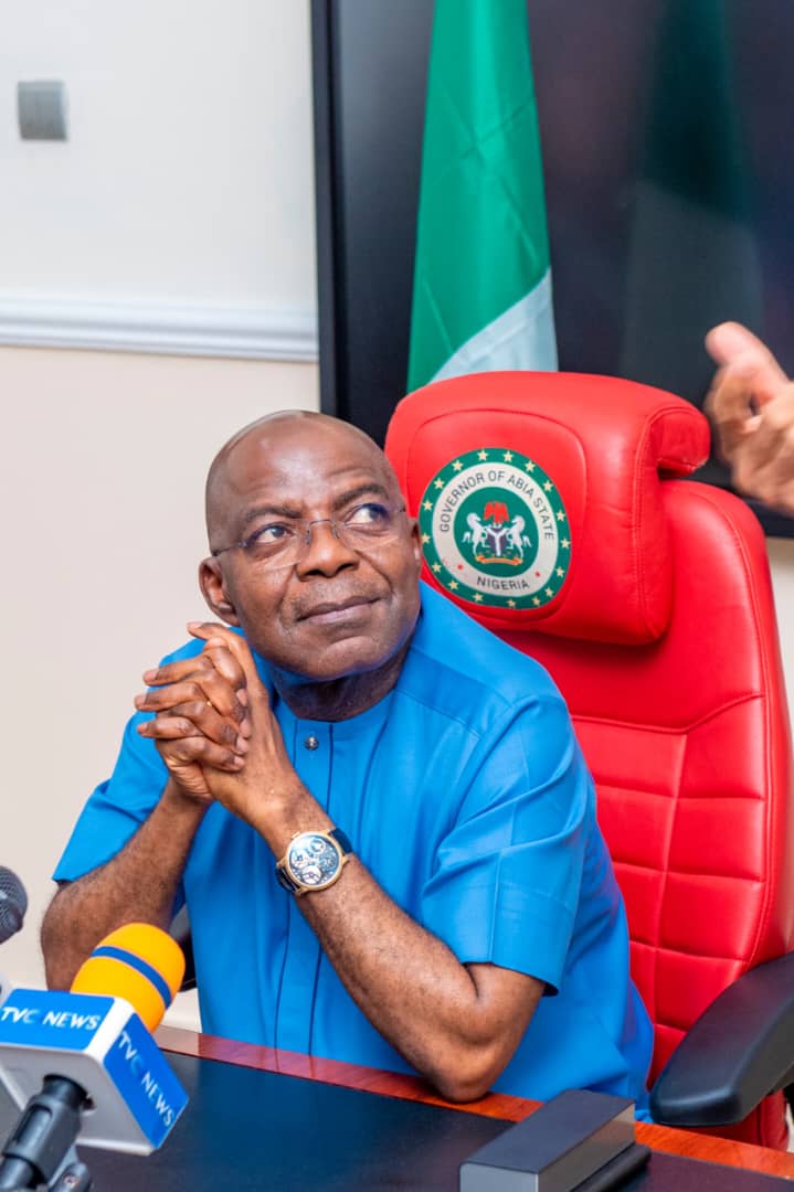 Brief Remark By Abia State Governor, Dr. Alex C. Otti, OFR, At The Official Signing Of The Dig-Once Policy In Abia State On May 1, 20204.